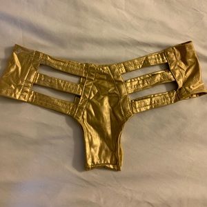 iheartraves gold underwear